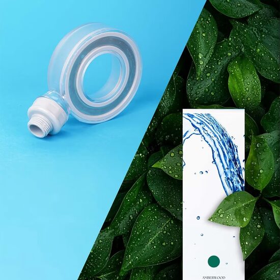 Komplekts: Dušas uzgalis + ūdens filtrs